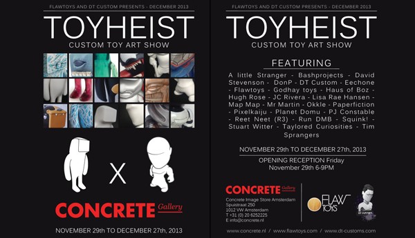 ToyHeist Custom Art Exhibition