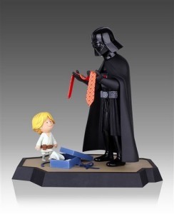 Darth Vader and Son Maquette 1