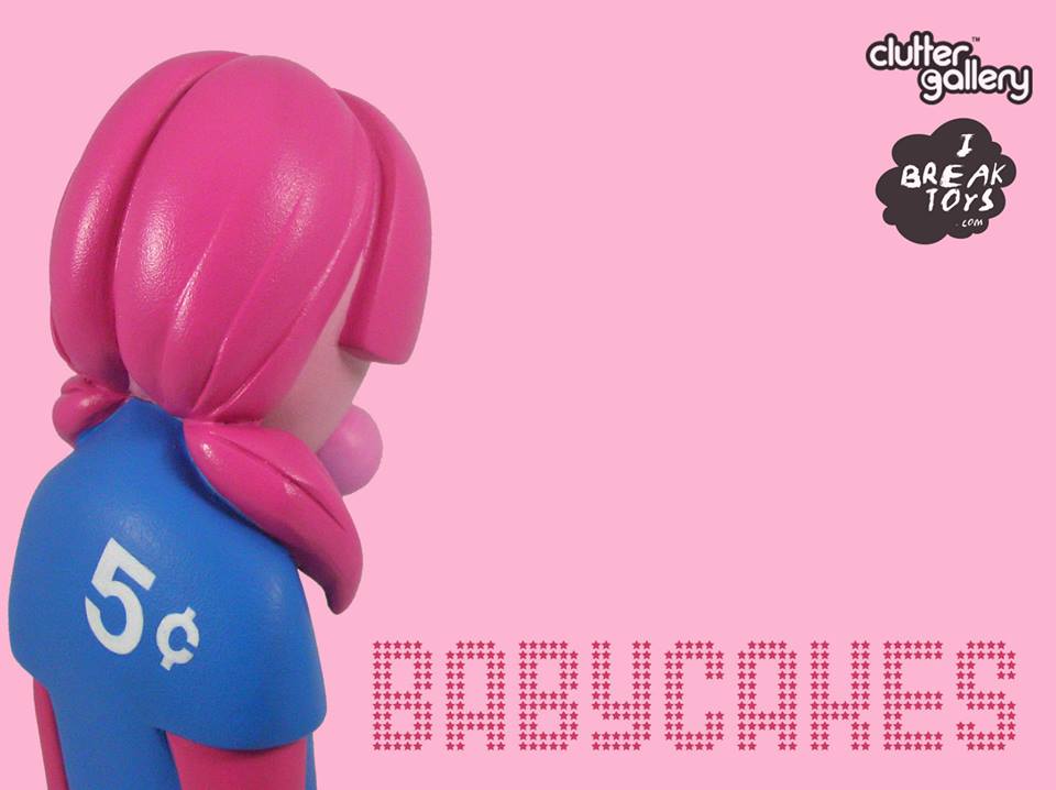 Babycakes Loves Bazooka Joe Lisa Rae Hansen banner clutter