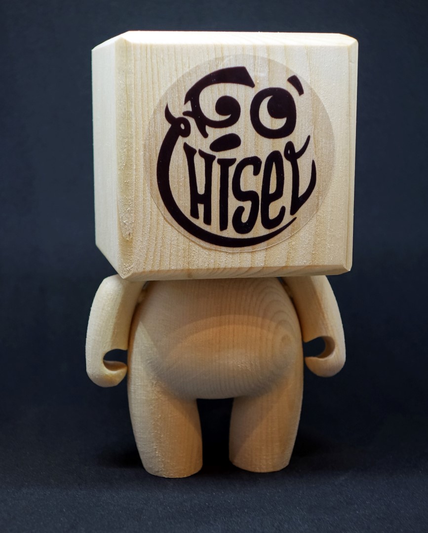 Fo' Chisel wooden figure (Large)