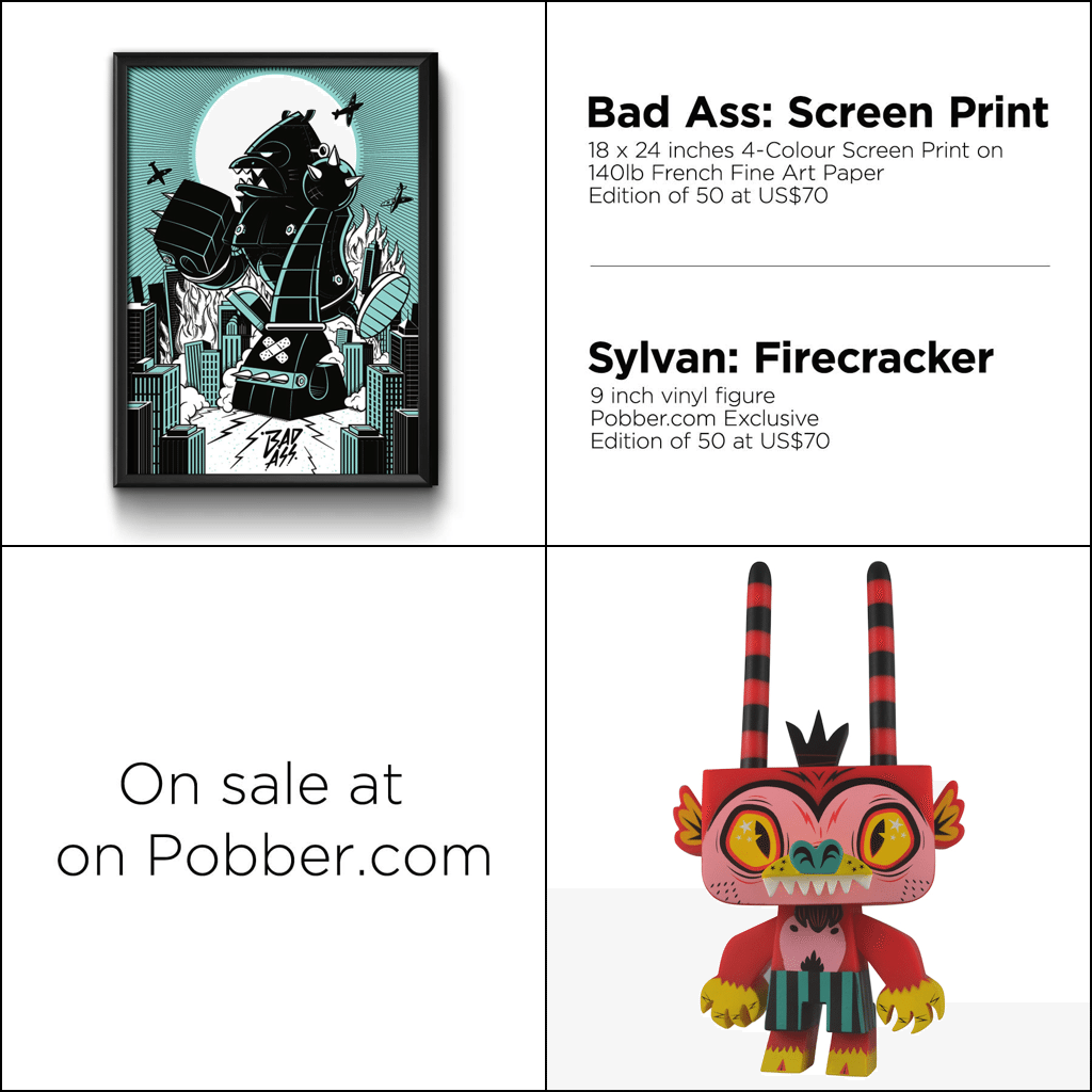 Bad Ass Print and Firecracker