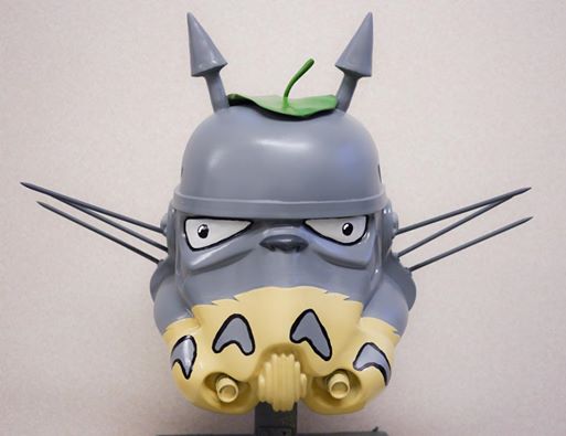 Totoro-Trooper With Artbelow for Moniker Art Fair schoony