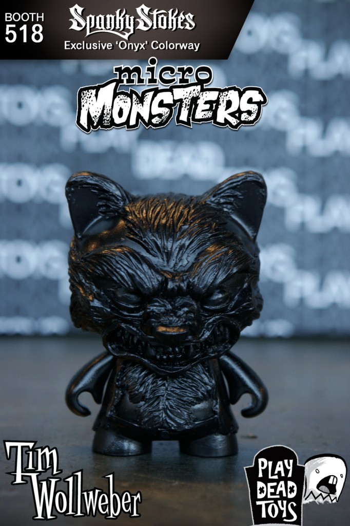 Micro Monsters By Tim Wollweber x Play Dead Toys Spanky