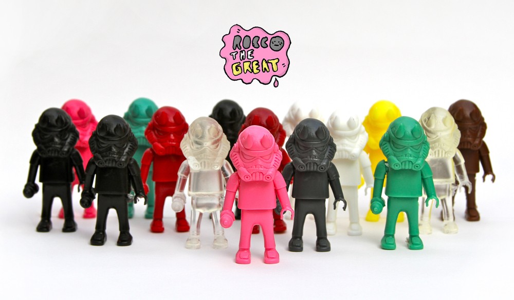 DEATH TROOPA VINYL FIGURE SERIES 1 rocco the great