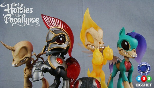 Four-Horsies-of-the-Pocalypse-collectible-by-Tenacious-Toys-x-Bigshot-ToyWorks-TTC-banner-