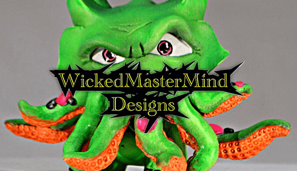 OctoMartians WickedMasterMind Design Custom Dunny