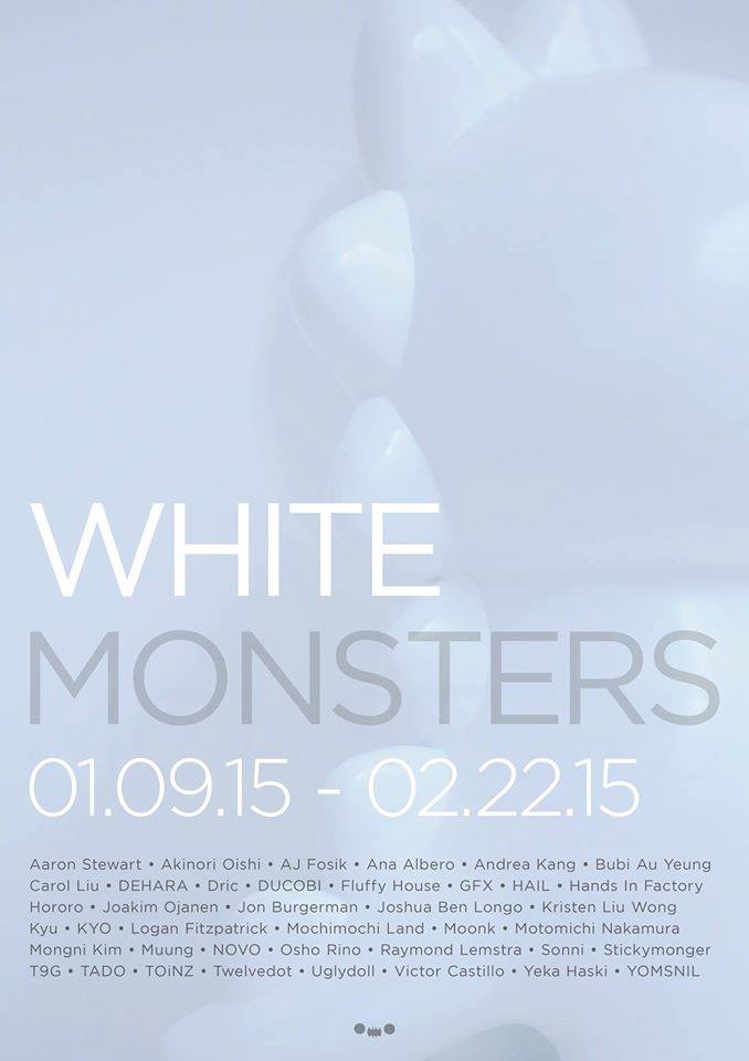 white monsters banner