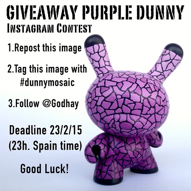 Godhay giveaway dunny