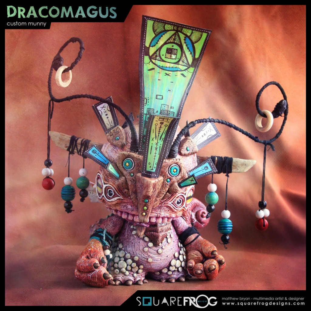Dracomagus Munny By Square Frog Designs Matthew Bryan