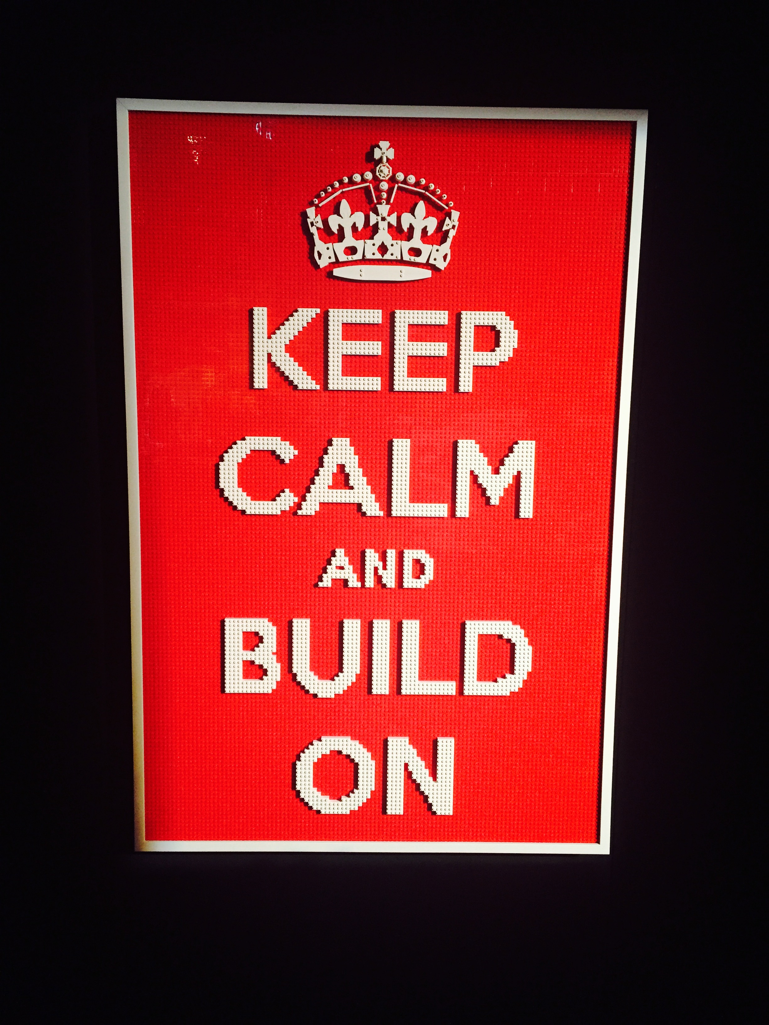 keep calm and build on