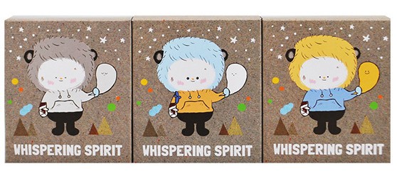 Whispering Spirit Vinyl Set By Bubi Au Yeung x Crazylabel x KUSSO packaging