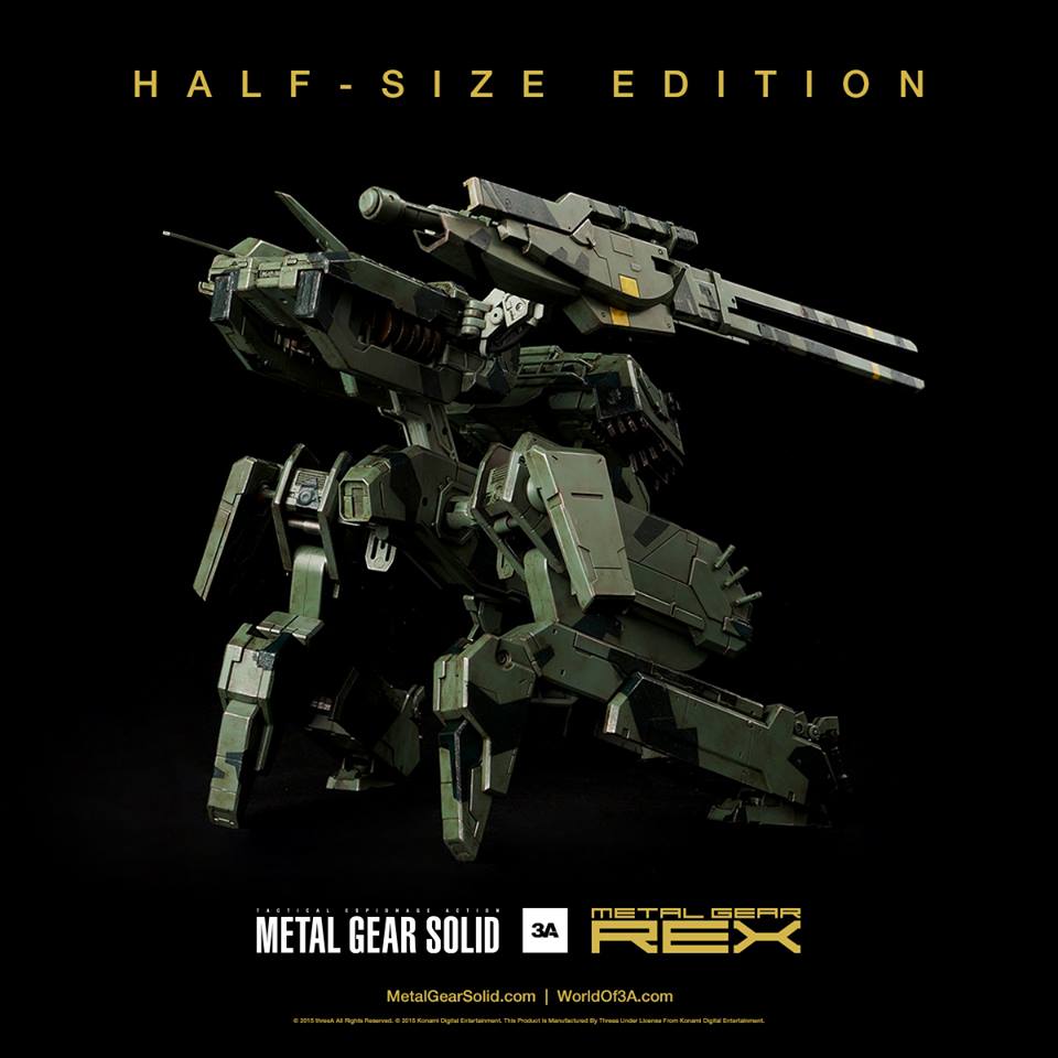 hreeA World of 3A? Metal Gear Solid  REX Half-sized Edition back