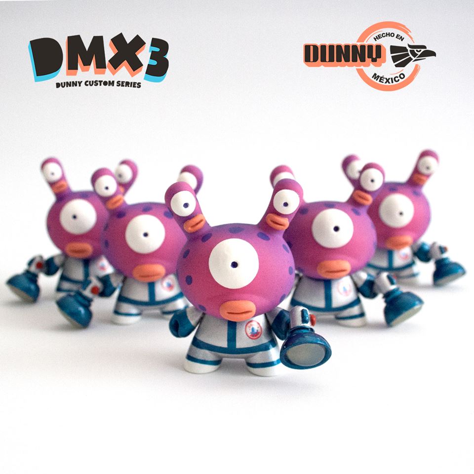 de Shiffa Mexico Dunny Kidrobot DMX3 hecho en