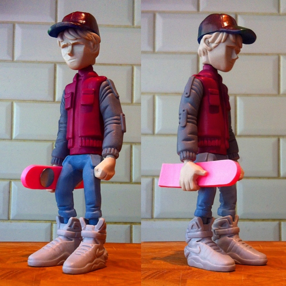 Marty McFly 2015 By Cracked Hatchet