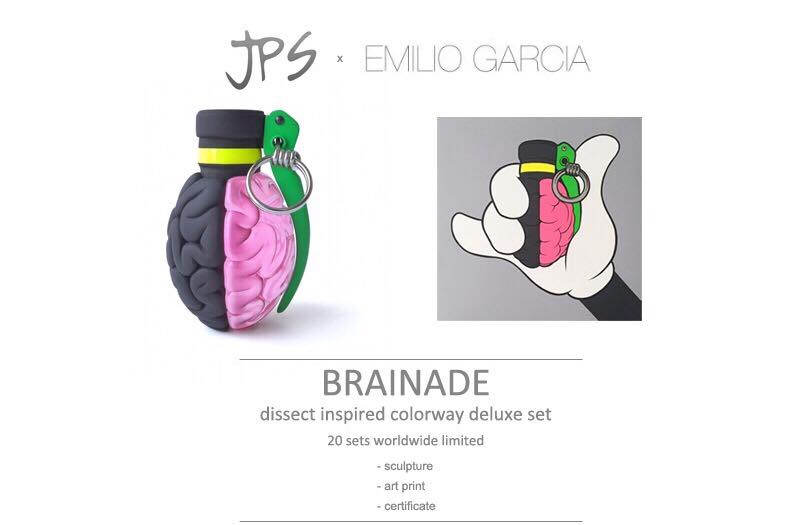 JPS x Emilio Garcia Black Dissect color way Brainade Limited