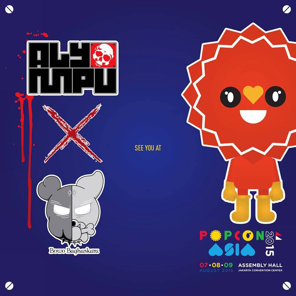 Popcon asia 2015 Alympu x Bowo Baghaskara