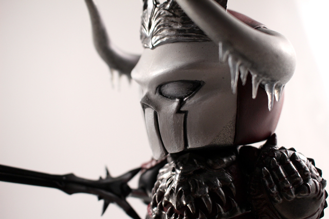 Ahgnar of the North by Fiona Ng Kidrobot Munny 2015 Guild wars 2 face close up