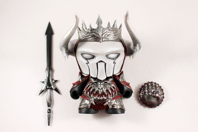 Ahgnar of the North by Fiona Ng Kidrobot Munny 2015 Guild wars 2 lay out