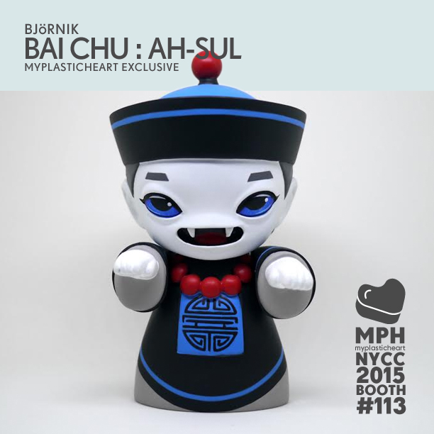 BAI CHU AH SUL NYCC2015 by BJORNIK x MyPlasticHeart