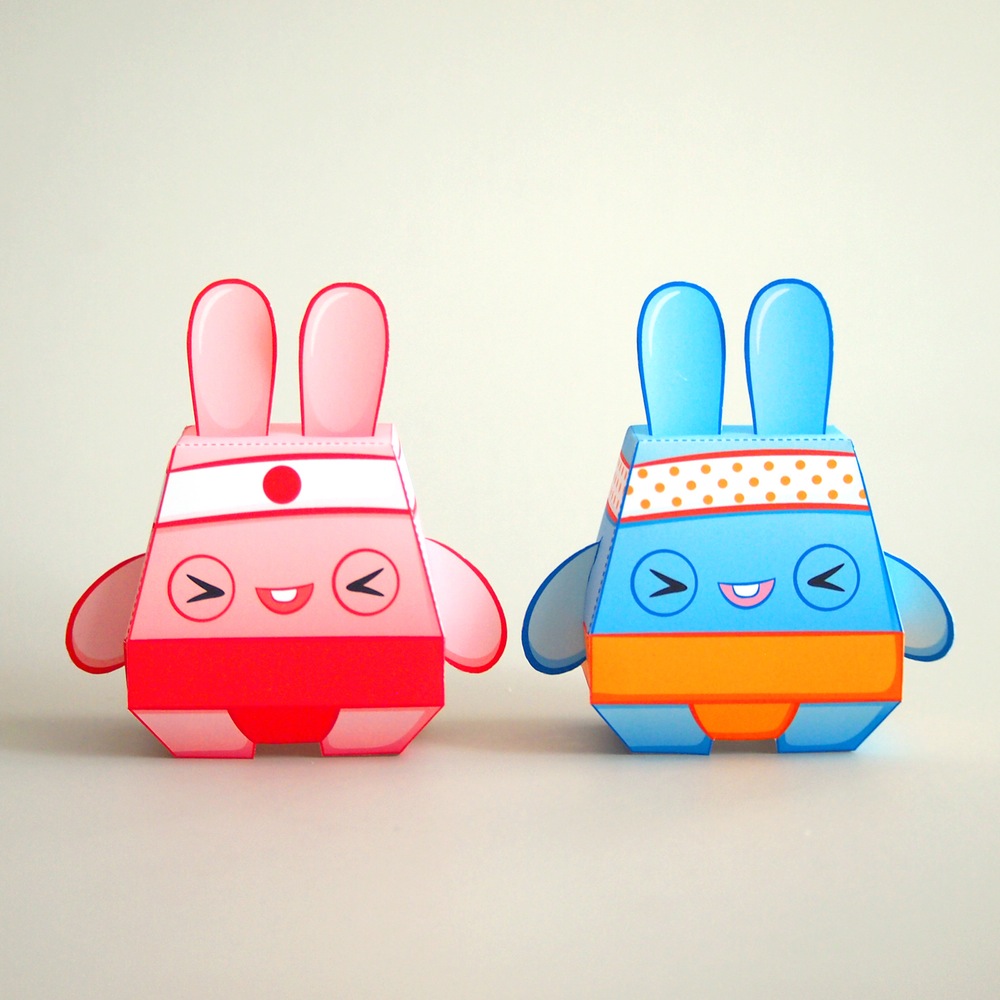 paper_noodles_duo Dolly Oblong paper toys
