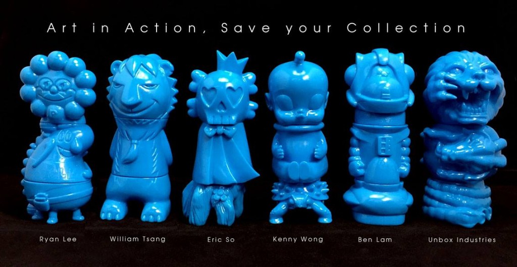 Artion Association Real Artion Puzzle blue ryan lee william tsang eric so kenny wong ben lam Unbox industries  rumbbell