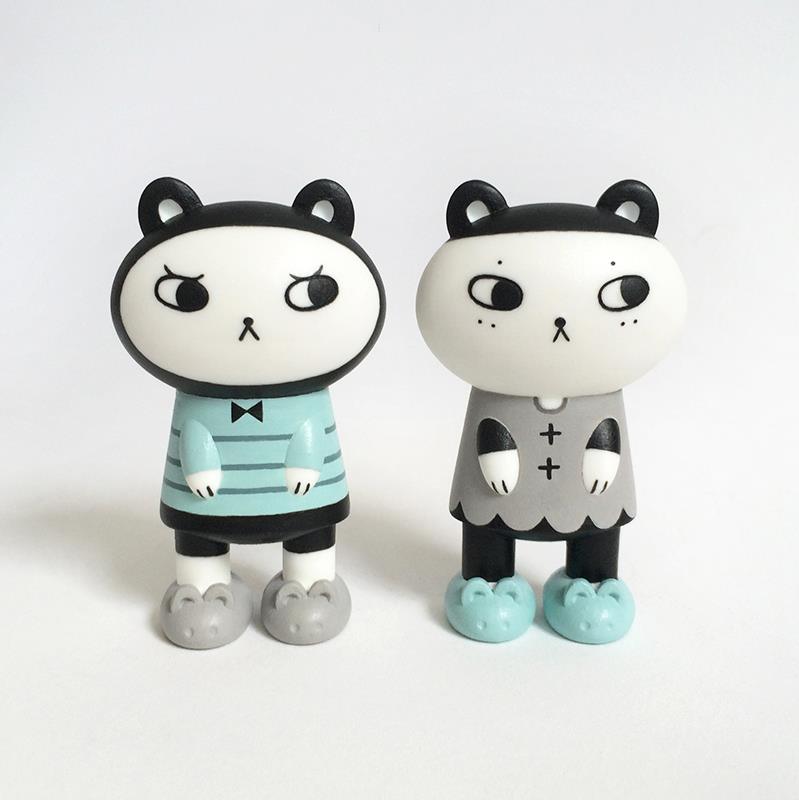 Bedtime Bears by Andrea Kang x Peter Kato MPH Exclusive blue and grey