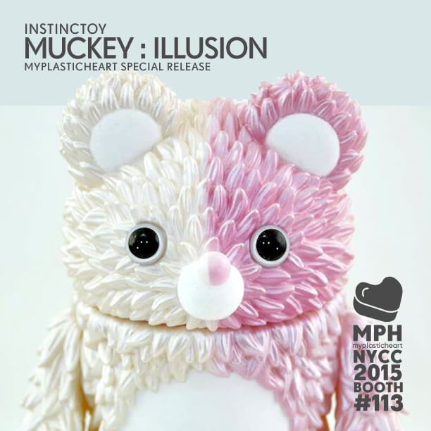 Instinctoy Muckey Illusion Myplastic heart  NYCC 2015