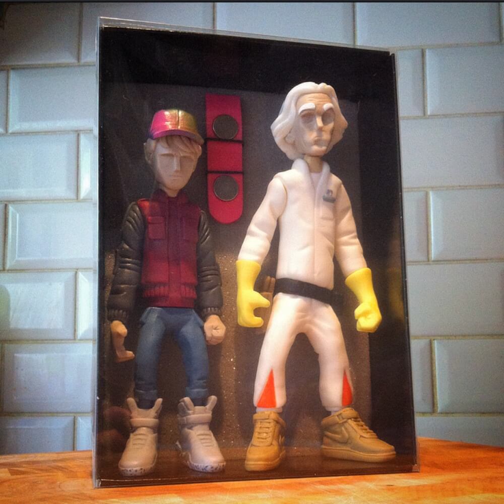 The WheresChappell vision of Marty and Doc 2015 MCFLy BTTF
