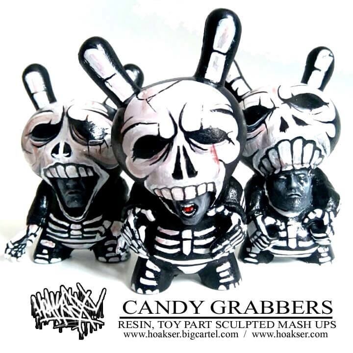 Candy Grabbers Skeletons by Hoakser