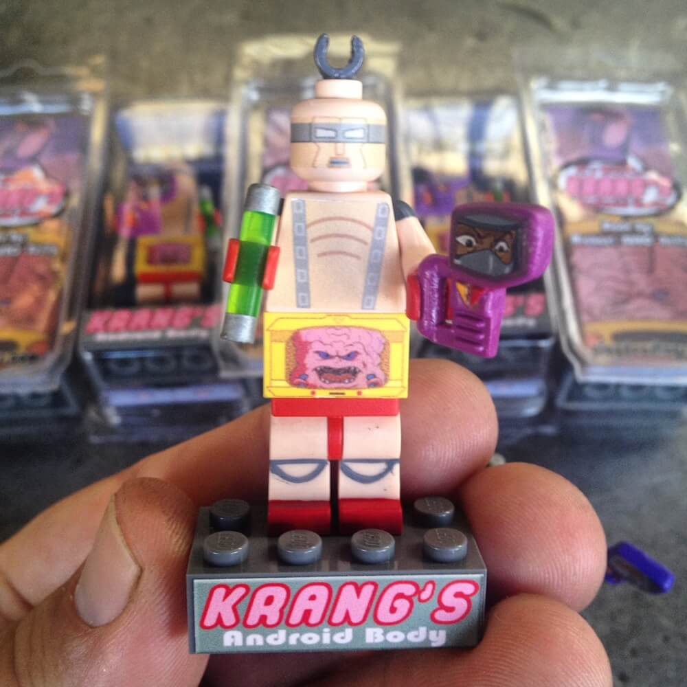 TMNT KRANG'S ANDROID BODY - CUSTOM LEGO MINI-FIGURE by playdeadtoys Michael reilly