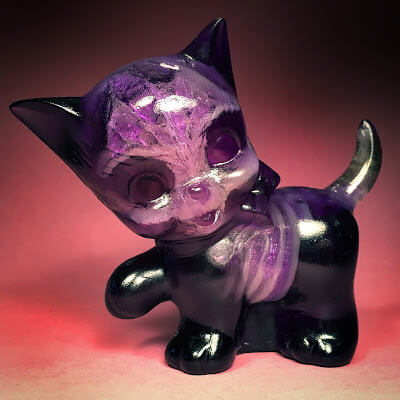 Kitten GID Dark Plum by Scott Wilkowski