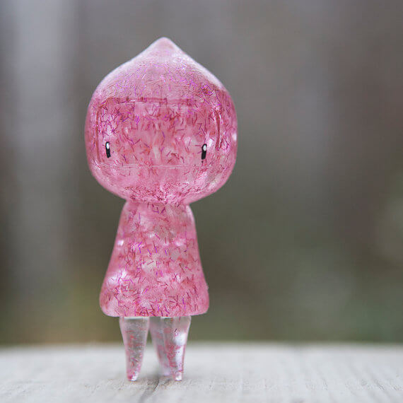 Pink Glitter Jo by Kiirotoys