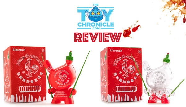 Review of The Huy Fong Sketracha 3inch Dunny by Sket One x Kidrobot