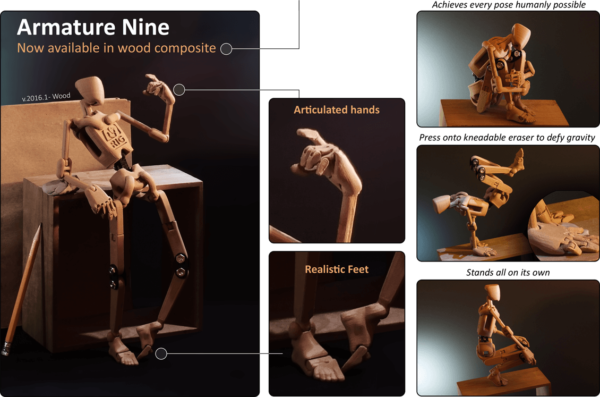 Armature Nine A9 Rig By Paul Siegel Digital Double The Toy Chronicle 