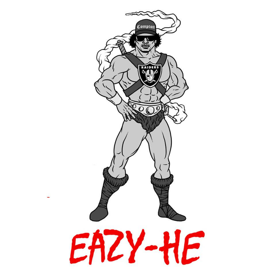Eazy-He by Trap Toys art work by Dan Draws Dan Evans