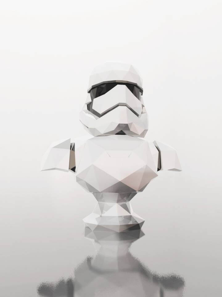 LOW POLY TROOPER BY VTSS