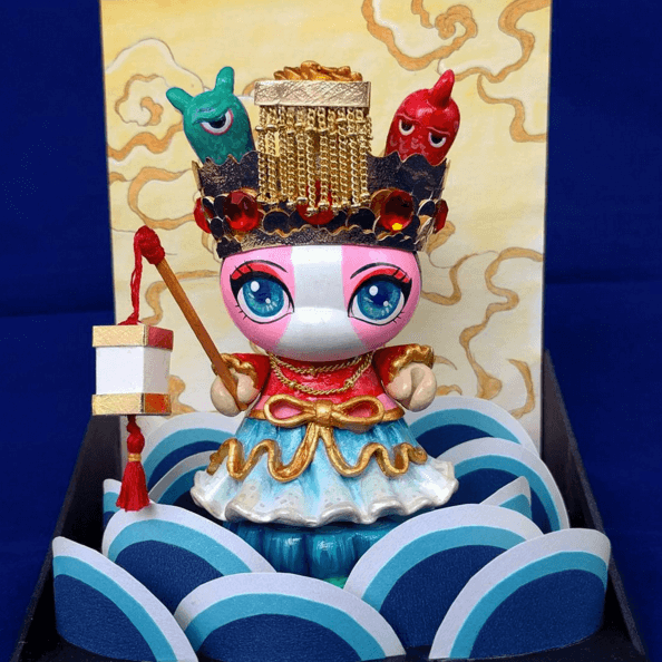 Matsu The Goddess Of The Sea By MJ Hsu Kidrobot 3 Dunny
