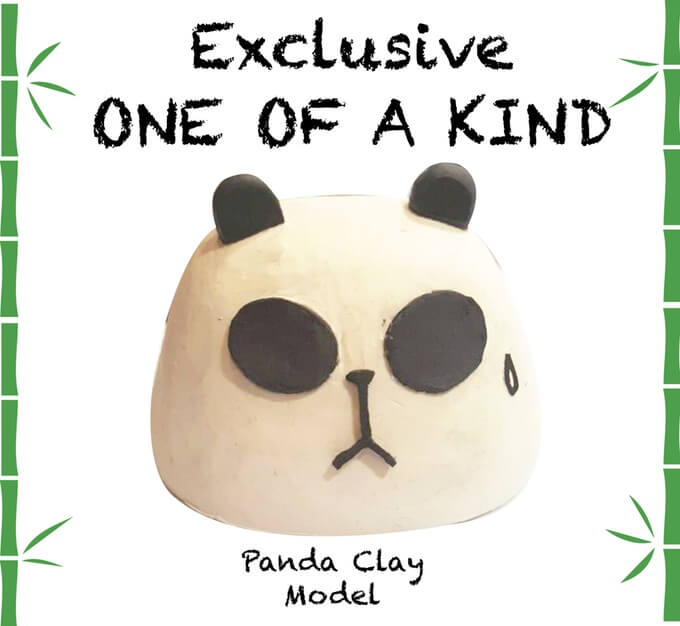 Panda-a-Panda World Tour Vinyl Toy and Stop Motion Animation by JazWings x Kickstarter vinyl figure clay