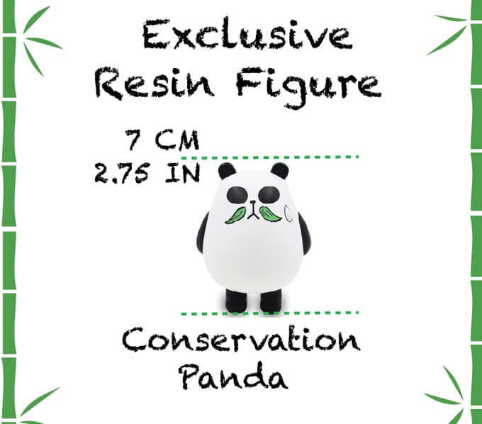Panda-a-Panda World Tour Vinyl Toy and Stop Motion Animation by JazWings x Kickstarter vinyl figure conservation