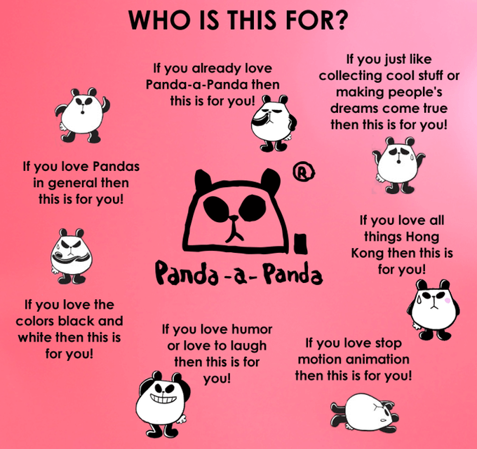 Panda-a-Panda World Tour Vinyl Toy and Stop Motion Animation by JazWings x Kickstarter