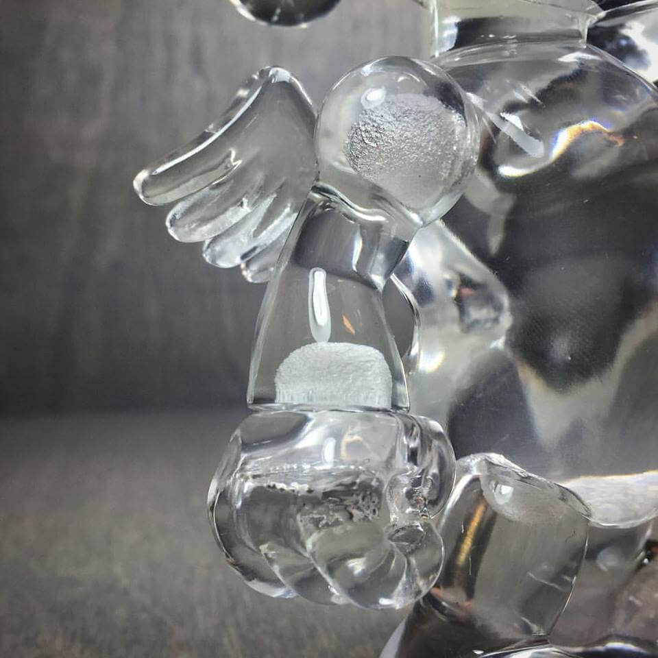The Skullhead Blank CLEAR version by Huck Gee Arm