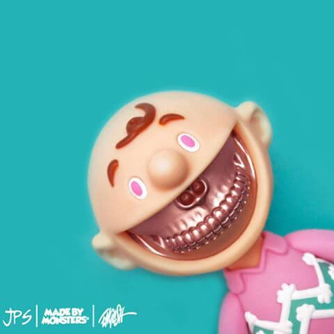 Charlie Grin' OG Pink Edition By Ron English x Made By Monsters X JPS Gallery