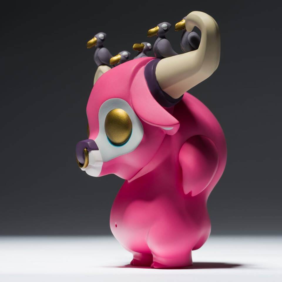 KWAII YOU & ME PINK By Coarse x JPX Toys updated side