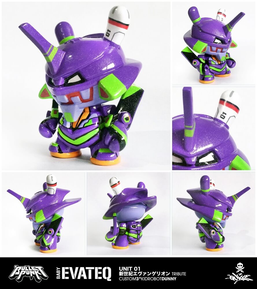 Quiccs custom Dunny Martian Toys ToyCon UK competition