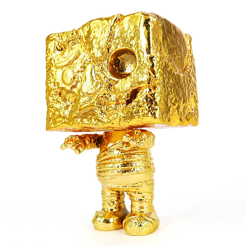Tau Pok King by Daniel Yu x DEVILROBOTS x Mighty Jaxx - Chrome Gold side