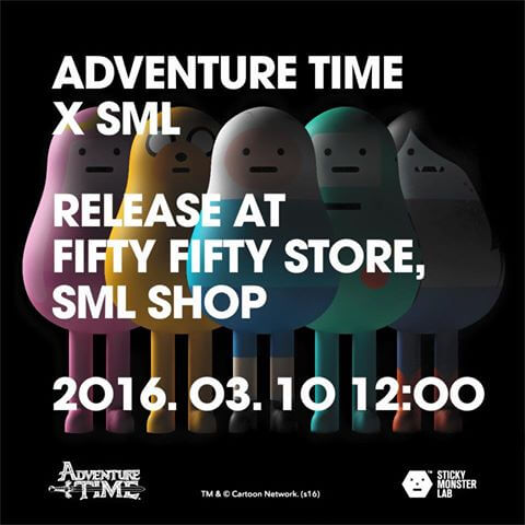 ADVENTURE TIME X SML FIFTY FIFTY STORE