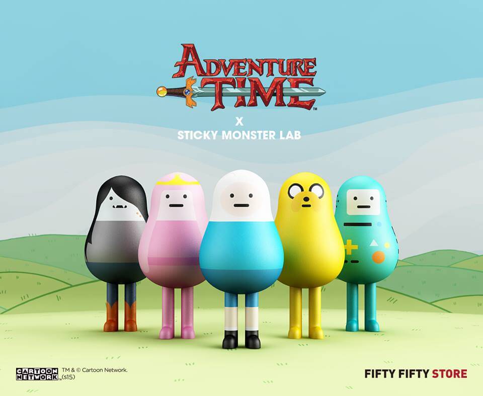 ADVENTURE TIME X Sticky Monster Lab FIFTY FIFTY STORE