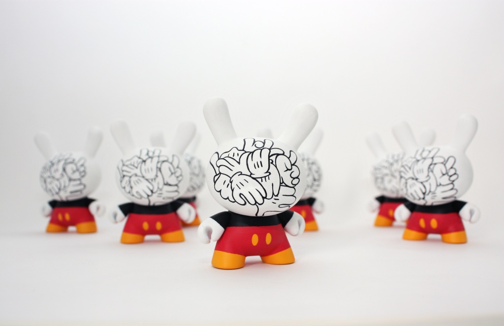 Mickey Messy Dunny By WuzOne set