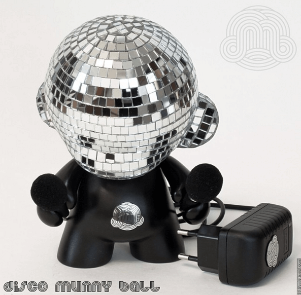 7 inch Disco Munny Ball by ikargram discomunnyball