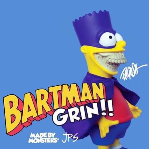 BARTMAN GRIN By Ron English x Made by Monsters x JPS